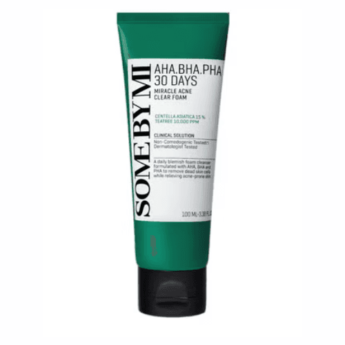 SOME BY MI Miracle Acne Foam Face Wash Clear 100ml